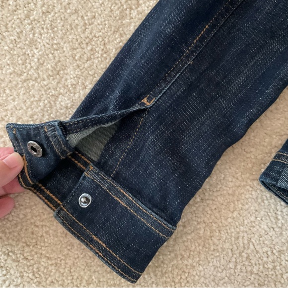 NWT White House Black Market Denim Jacket, L - Picture 4 of 12